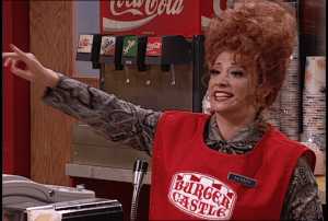 Nadeen says, "SIMMAH DOWN NAH!" at the idea that tech comm will be playing a more active role at customer satisfaction. Click on the image to see the OPPOSITE of customer satisfaction--a la Nadeen. 