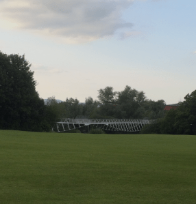 The Living Bridge at the University of Limerick. Looks like a good place to start to "bridge" the gap.