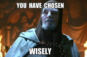 See? Even the old Templar Knight agrees with this attitude change. 