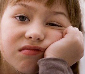 Bored girl expressing, "Seriously though, do you think it could've been worse?"